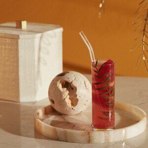CB2 Cylinder Champagne Flutes set of 6